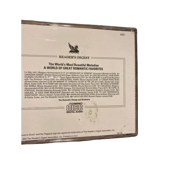 A world of great romantic favorites Music cd readers digest - Picture 3 of 3